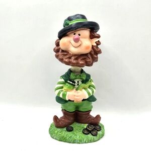 St. Patrick's Day Leprechaun W Coins Bobblehead Figure by Jo-Ann Stores (2003)